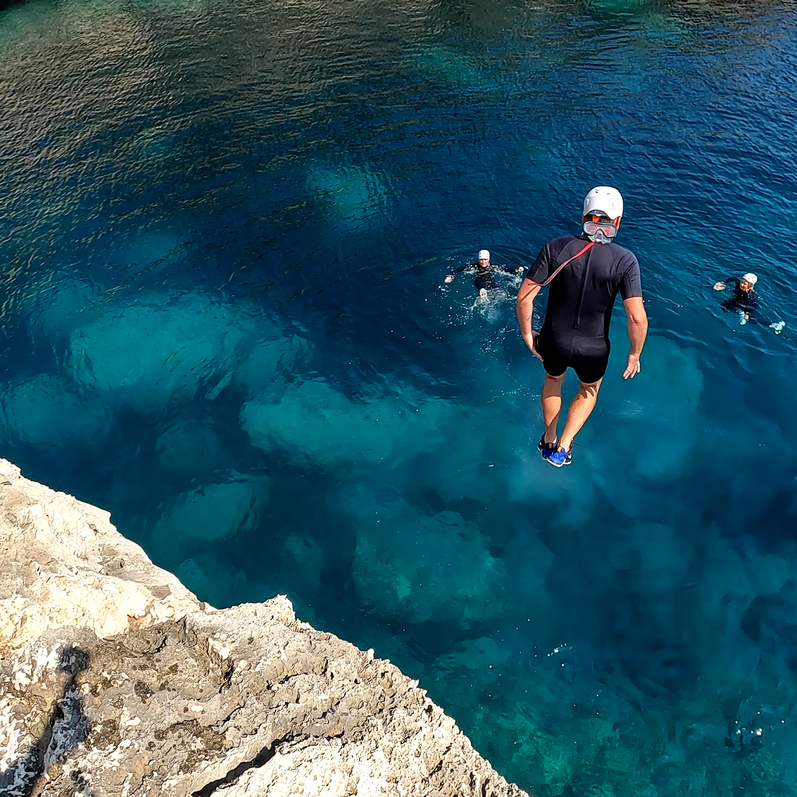 Coasteering Cala Vedella