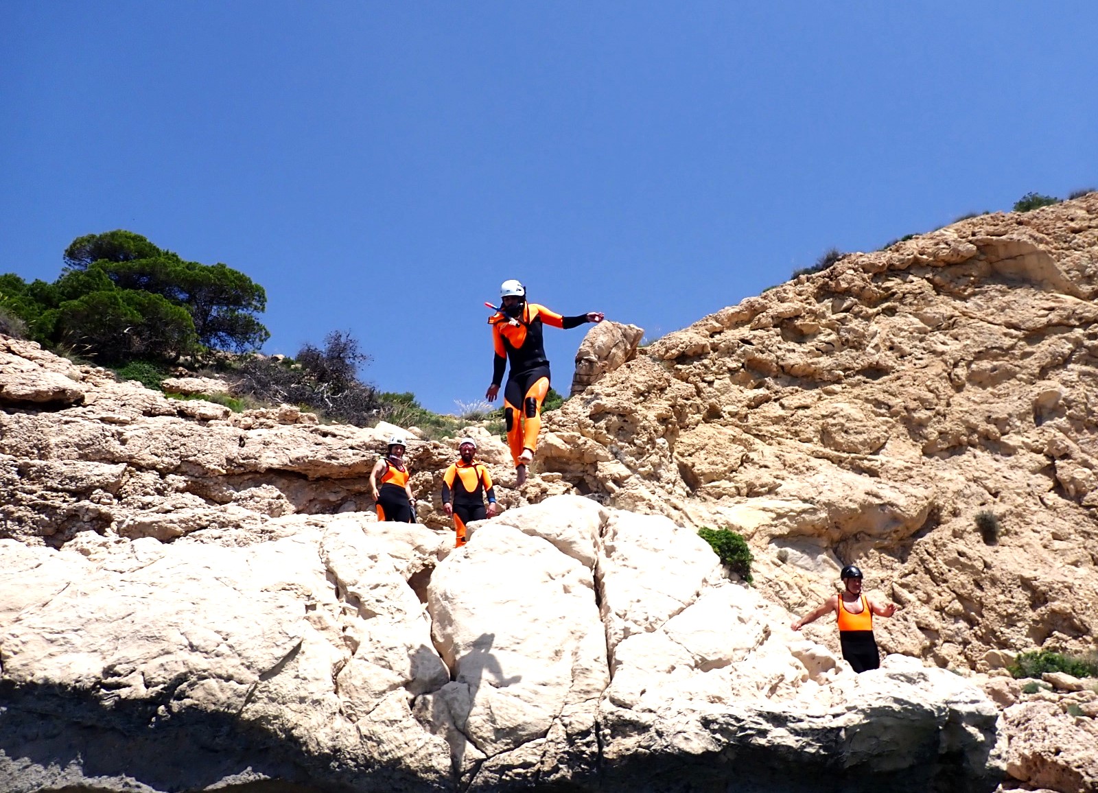 Coasteering en Villajoyosa