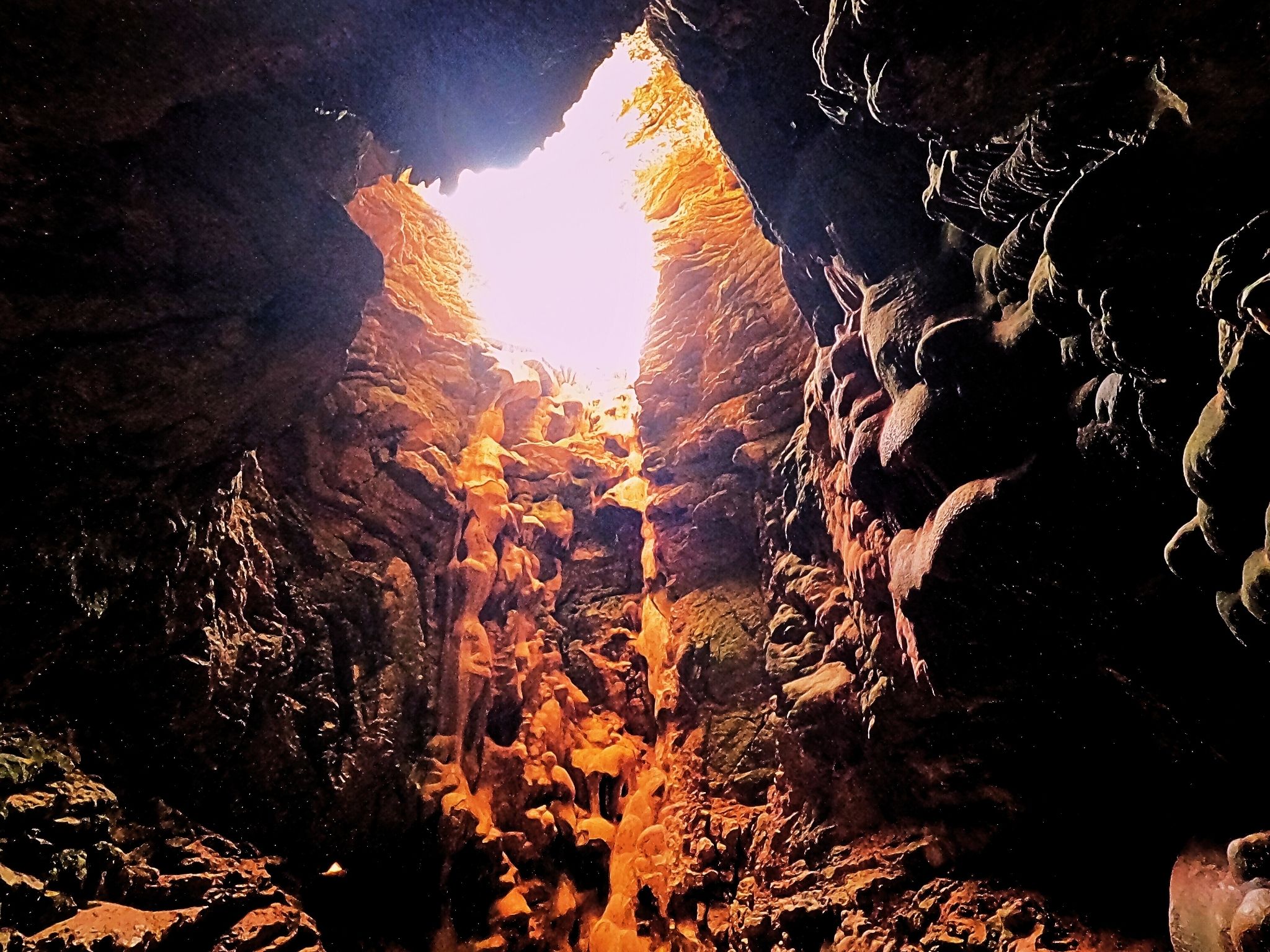 Senderismo en Cova des Sants (Cueva de las Medusas)