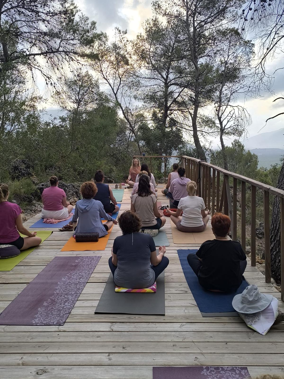 Retiro de yoga en Valencia