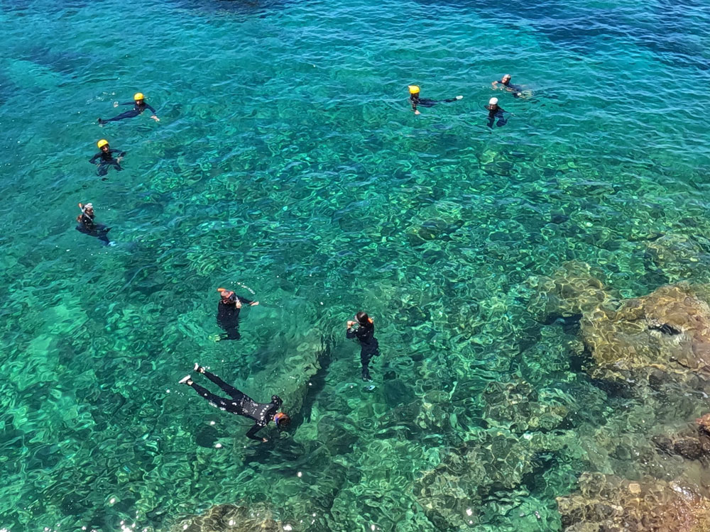 Coasteering Sa Pedrera