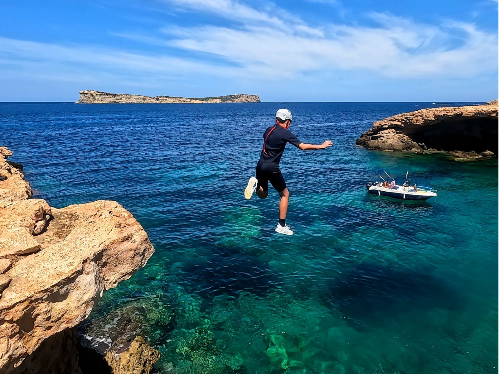Coasteering Cala Comte – Familias
