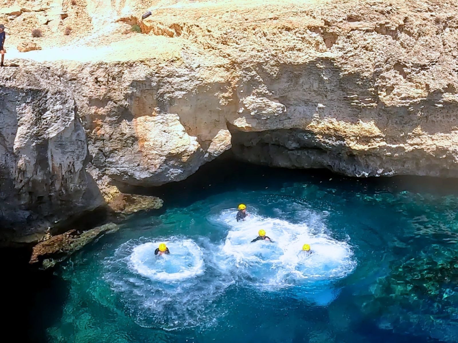 Family Coasteering · Sa Pedrera