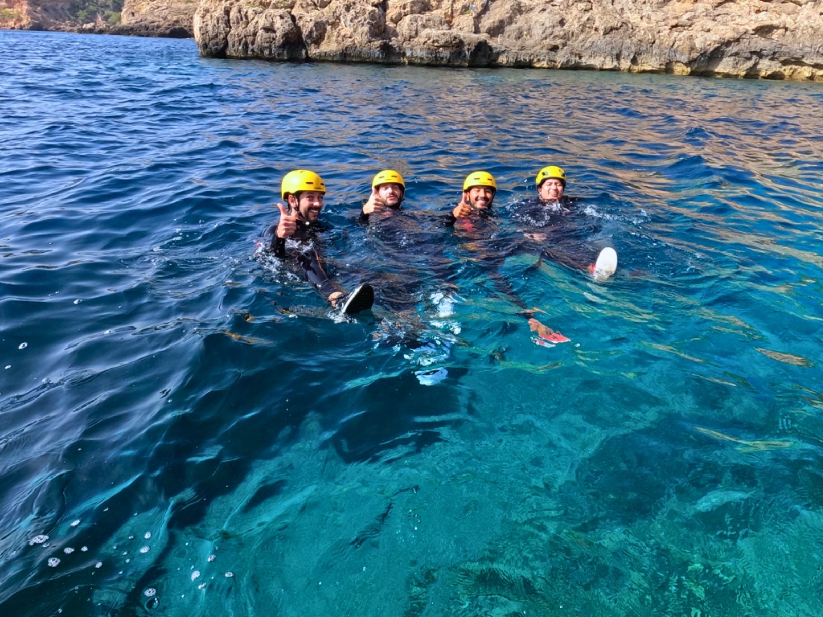 Coasteering Cala Vedella