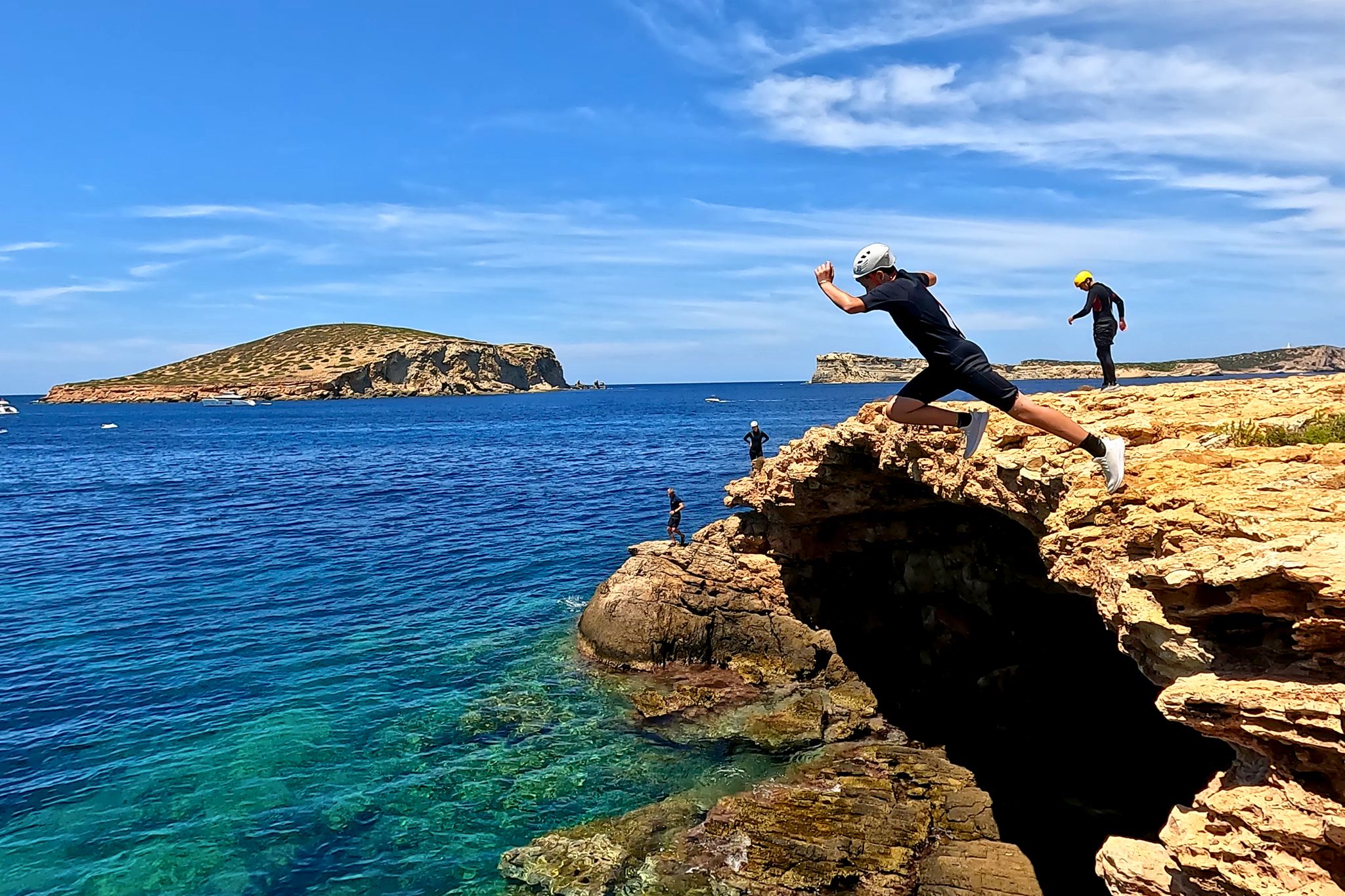 Coasteering Cala Comte