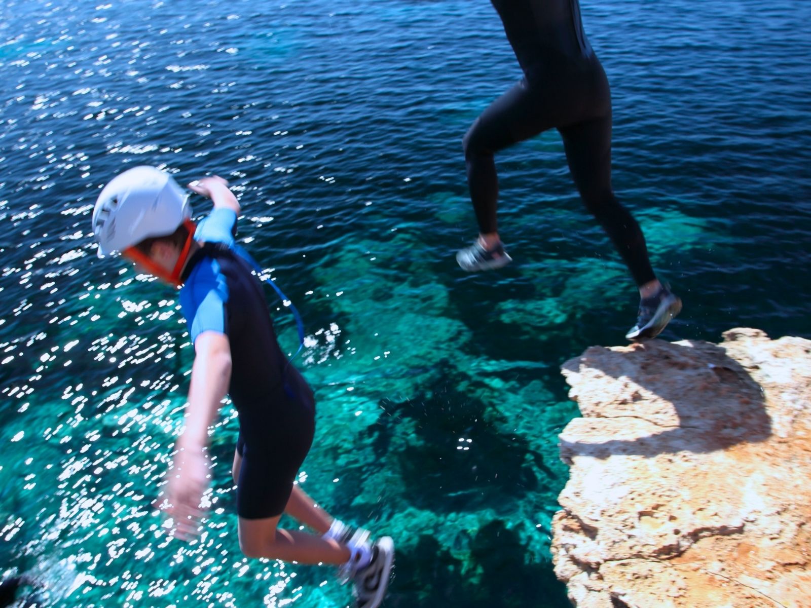Coasteering Cala Comte